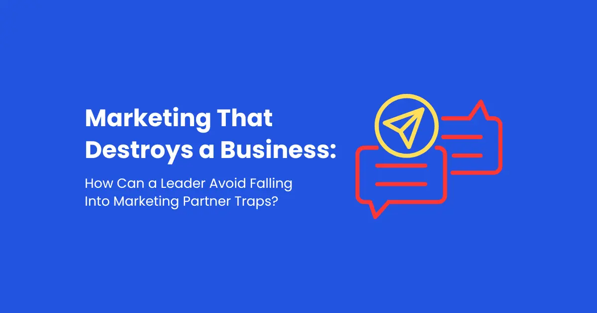 Blog about marketing that destroys business
